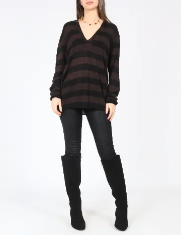 Hanorac Zara, negru/maro Maro