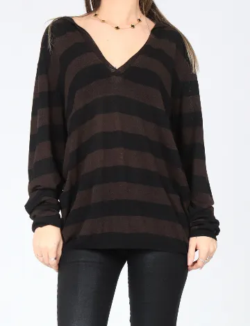 Hanorac Zara, negru/maro Maro