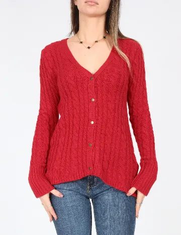 Cardigan Zara, rosu Rosu