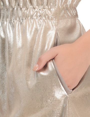 Fusta Zara, argintiu