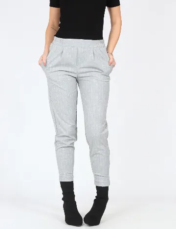 Pantaloni Bershka, gri