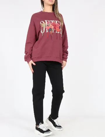 Bluza Pull&Bear, roz pudra Roz