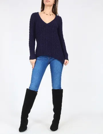 Bluza Zara, bleumarin Albastru