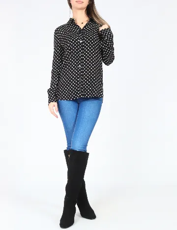 Camasa Zara, negru Negru