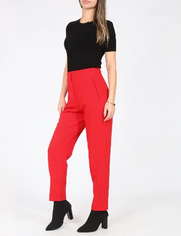 Pantaloni Zara, rosu Rosu