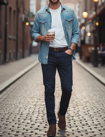 Blugi Zara, bleumarin