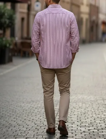 Camasa Zara, roz Roz