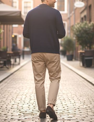 Pantaloni Zara, crem