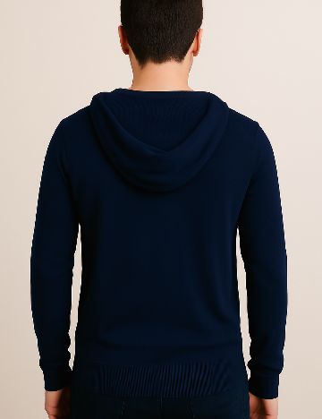 Hanorac Bershka, bleumarin