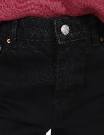 Blugi Pull&Bear, negru Negru