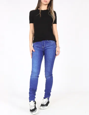 Blugi Zara, albastru Albastru