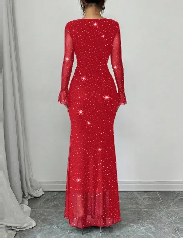 Rochie lunga SHEIN, rosu