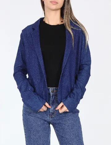 Sacou Zara, albastru Albastru