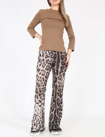 Pantaloni Samdan, animal print