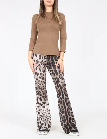 Pantaloni Samdan, animal print