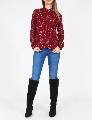 Camasa Bershka, visiniu Rosu