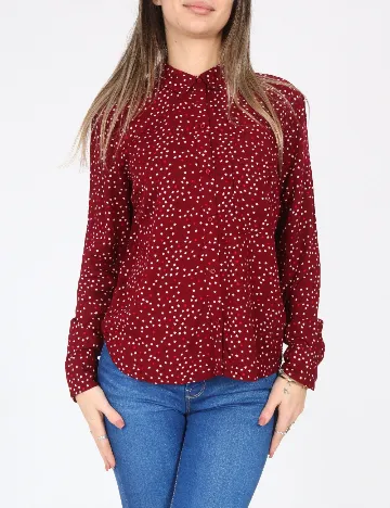 Camasa Bershka, visiniu Rosu