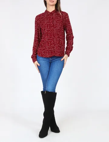 Camasa Bershka, visiniu Rosu