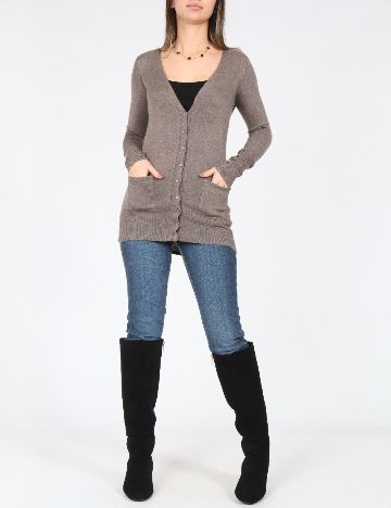 Cardigan Zara, maro deschis
