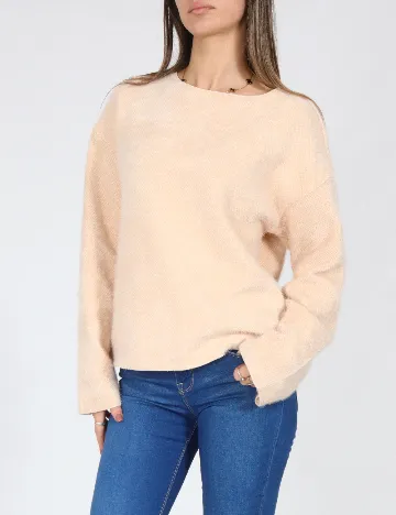 Bluza Zara, crem deschis Crem