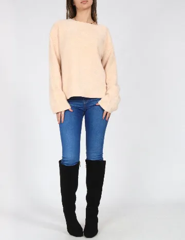 Bluza Zara, crem deschis Crem