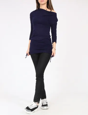 Bluza Zara, bleumarin Albastru