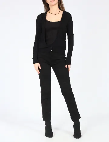 Cardigan Zara, negru Negru