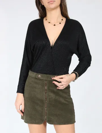 Body Pull&Bear, negru Negru