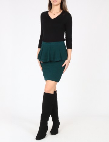 Fusta Bershka, verde