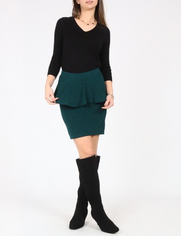 Fusta Bershka, verde