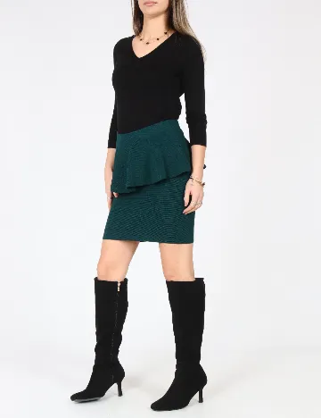 Fusta Bershka, verde