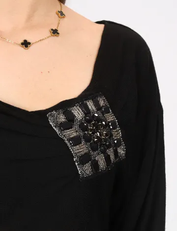 Bluza Zara, negru Negru