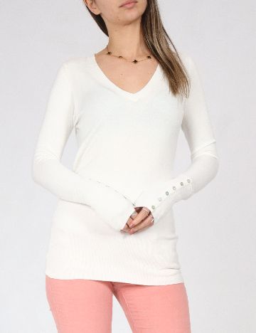 Bluza Zara, alb