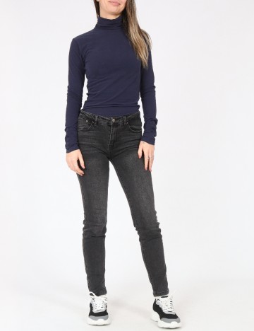 Blugi Pull&Bear, gri inchis