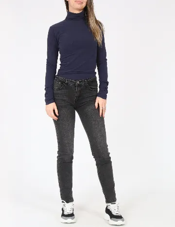 Blugi Pull&Bear, gri inchis