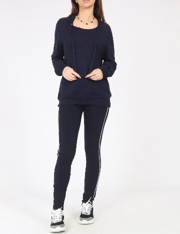 Hanorac Zara, bleumarin