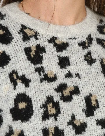 Pulover Pull&Bear, gri Gri