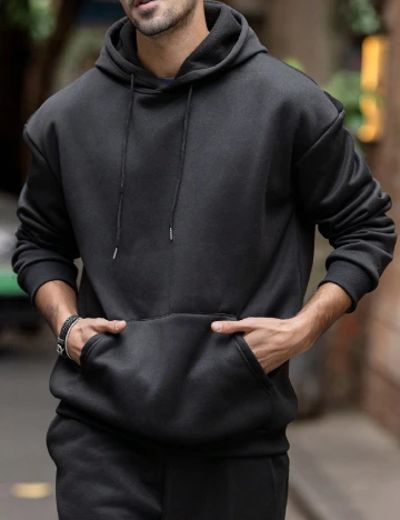 Hanorac SHEIN, negru