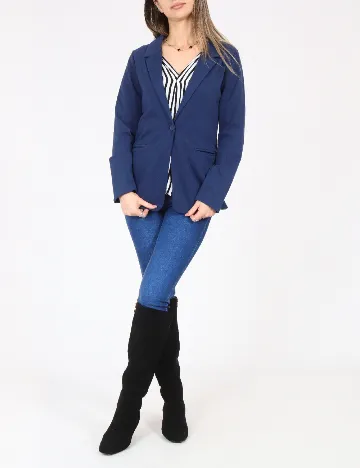 Sacou Zara, albastru Albastru