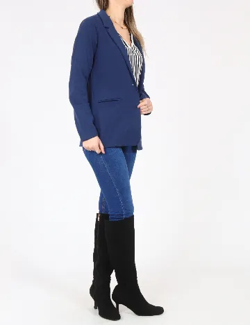 Sacou Zara, albastru Albastru