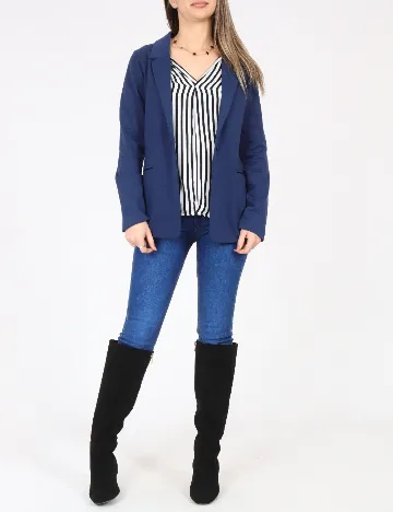 Sacou Zara, albastru Albastru