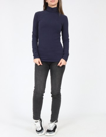 Bluza Bershka, bleumarin