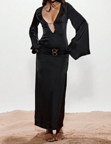 Rochie lunga SHEIN, negru