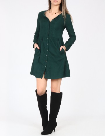 Rochie scurta Zara, verde
