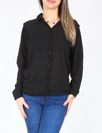 Camasa Bershka, negru