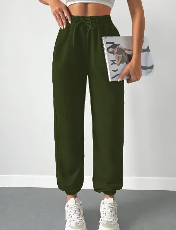 Pantaloni SHEIN, verde