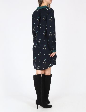 Rochie scurta Zara, bleumarin inchis