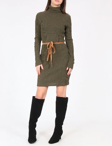 Rochie medie Zara, kaki