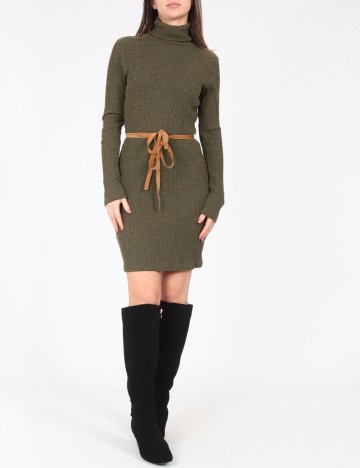 Rochie medie Zara, kaki