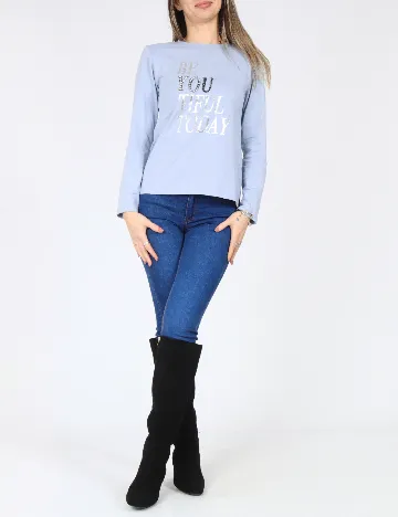 Bluza Zara, albastru